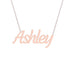 Gold Name Necklace - Ashley